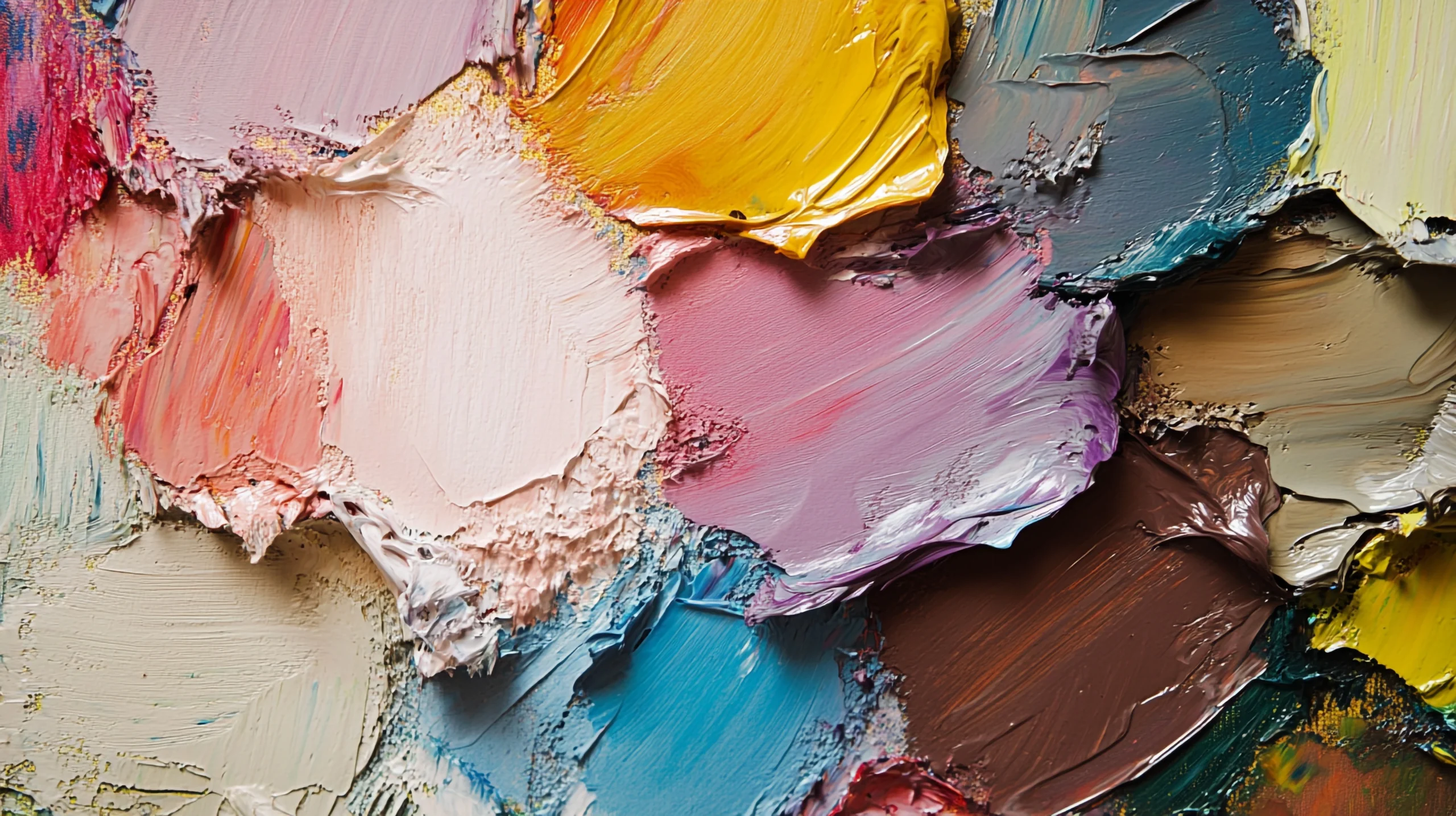 abstract oil painting texture