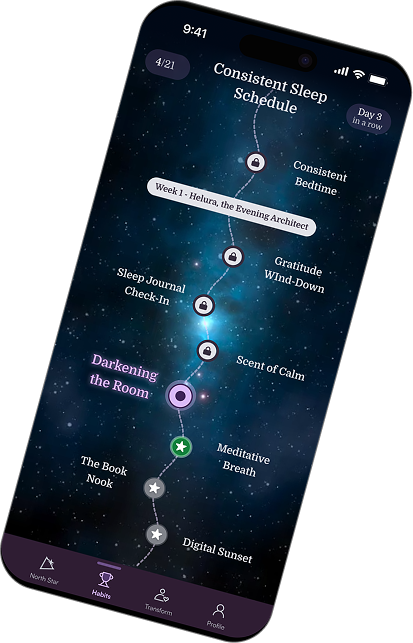 mobile app interface